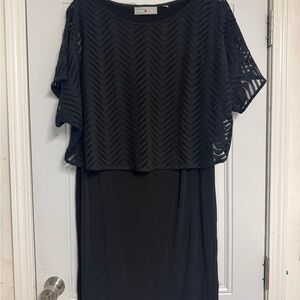 Chic Black Midi Dress